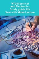 VTU Electrical and Electronics Study guide 4th Sem with Video Lecture VTU Electrical and Electronics Study guide 4th Sem with Video Lecture