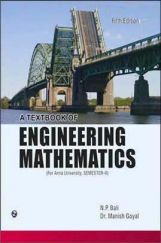 A Text Book of Engineering Mathematics Sem-II Anna University Chennai A Text Book of Engineering Mathematics Sem-II Anna University Chennai