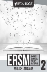 ERSM English Language 2 For CLAT 2019 ERSM English Language 2 For CLAT 2019