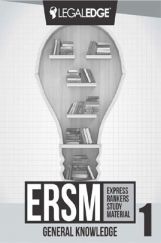 ERSM General Knowledge 1 For CLAT 2019 ERSM General Knowledge 1 For CLAT 2019