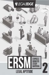 ERSM Legal Aptitude 2 For CLAT 2019 ERSM Legal Aptitude 2 For CLAT 2019