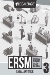 ERSM Legal Aptitude 3 For CLAT 2019 ERSM Legal Aptitude 3 For CLAT 2019
