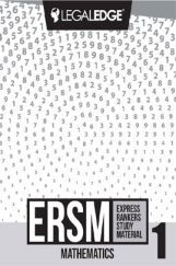 ERSM Mathematics 1 For CLAT 2019 ERSM Mathematics 1 For CLAT 2019