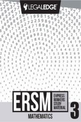 ERSM Mathematics 3 For CLAT 2019 ERSM Mathematics 3 For CLAT 2019