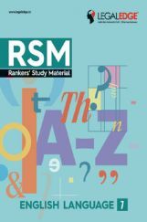 CLAT 2019 RSM English Language - 7 CLAT 2019 RSM English Language - 7