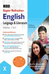 MBD Super Refresher English Language & Literature Volume - I & II Class - X For 2020 Exam MBD Super Refresher English Language & Literature Volume - I & II Class - X For 2020 Exam