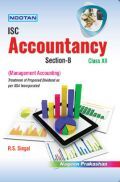 ISC Accountancy Section-B For Class - XII