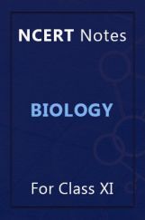 NCERT Notes Biology For Class XI NCERT Notes Biology For Class XI