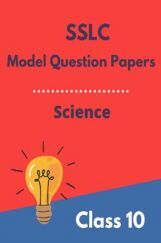 SSLC Model Question Papers For Science Class 10 SSLC Model Question Papers For Science Class 10