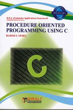 Download Procedure Oriented Programming Using C PDF Online 2020