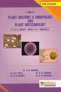 Plant Anatomy And Embryology & Plant Biotechnology Plant Anatomy And Embryology & Plant Biotechnology