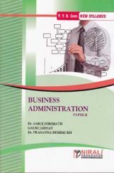 Business Administration Paper - II Business Administration Paper - II