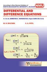 Differential And Difference Equations (Mathematics - Paper - II) Differential And Difference Equations (Mathematics - Paper - II)