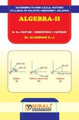 Algebra - II Mathematics - Paper - IX Algebra - II Mathematics - Paper - IX