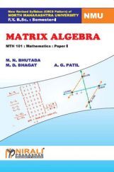 Matrix Algebra Matrix Algebra