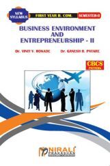 Business Environment & Entrepreneurship-II Business Environment & Entrepreneurship-II