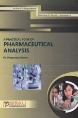 A Practical Book Of Pharmaceutical Analysis A Practical Book Of Pharmaceutical Analysis