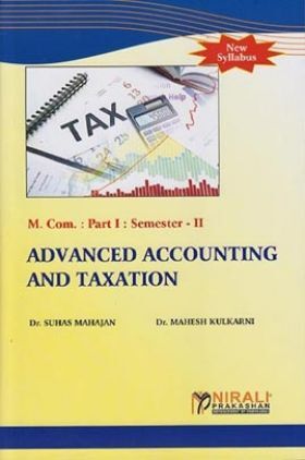Advanced Accounting And Taxation