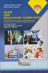 Audit And Regulatory Compliance For Master Of Pharmacy (QAT) Students Audit And Regulatory Compliance For Master Of Pharmacy (QAT) Students