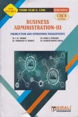 Business Administration 3: Production And Operations Management (Third Year Bcom Sem 6) Business Administration 3: Production And Operations Management (Third Year Bcom Sem 6)