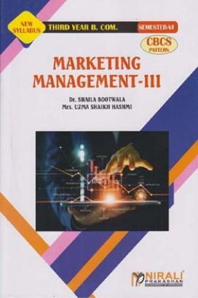 Marketing Management-3 (Third Year B.com Sem 6)