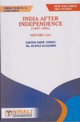India After Independence (1947-1991) : History (G3) (TY BA Sem 6) India After Independence (1947-1991) : History (G3) (TY BA Sem 6)