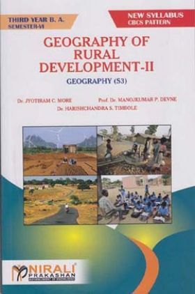 Geography Of Rural Development-2: Geography (S3) (TY BA Sem 6)