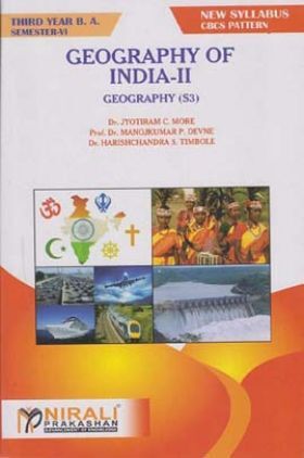 Geography Of India-2: Geography (S3) (TY BA Sem 6)