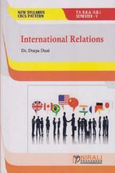 INTERNATIONAL RELATIONS (Third Year TY BBA (IB) Semester 5) INTERNATIONAL RELATIONS (Third Year TY BBA (IB) Semester 5)