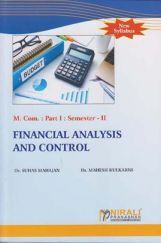 FINANCIAL ANALYSIS AND CONTROL FINANCIAL ANALYSIS AND CONTROL