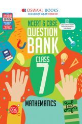 Oswaal NCERT & CBSE Question Bank For Class - VII Mathematics (March 2021 Exam)
