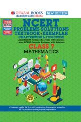 Oswaal NCERT Problems - Solutions (Textbook + Exemplar) For Class -VII Mathematics (For March 2021 Exam)