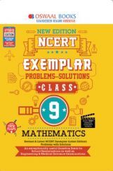Oswaal NCERT Exemplar (Problems - Solutions) For Class - IX Mathematics (For March 2021 Exam)