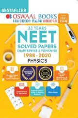 Oswaal NEET Solved Papers Chapterwise & Topicwise Physics Book (For 2021 Exam)