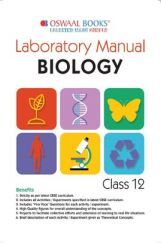 Oswaal CBSE Laboratory Manual Class 12 Biology Book (For 2022 Exam)