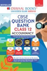 Oswaal CBSE Question Bank Class 12 Accountancy Book Chapterwise & Topicwise Includes Objective Types & MCQ's (For 2022 Exam)