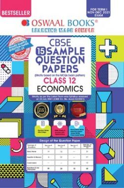 Download Oswaal Cbse Class 12 Economics Sample Question Paper For Term I Nov Dec 22 Exam Pdf Online