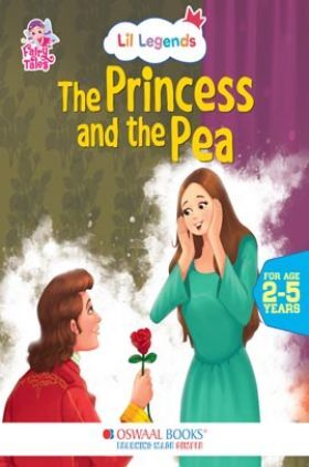 Oswaal Lil Legends Fairy Tales- The Princess & the Pea For Kids, Age 2-5 Years | Illustrated Stories | Bed Time Books