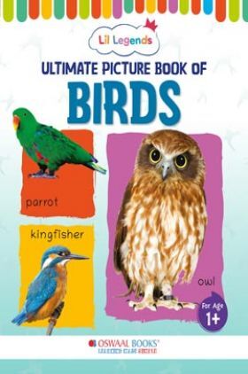 Oswaal Lil Legends Picture Book for Kids, Age 1+, To learn about Birds