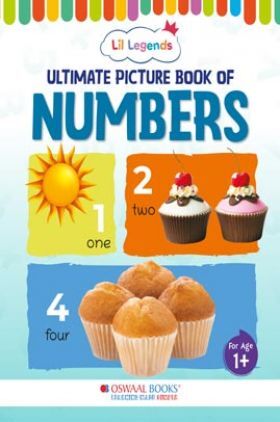 Oswaal Lil Legends Picture Book for Kids, Age 1+, To learn about Numbers