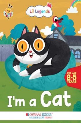 Oswaal Lil Legends Fascinating Animal Book , CAT- A Pet Animal, Exciting Illustrated Book for kids, Age 2+