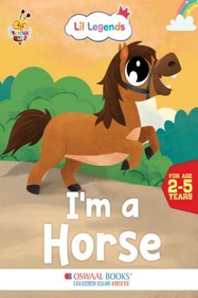 Oswaal Lil Legends Fascinating Animal Book , HORSE- A Farm Animal, Exciting Illustrated Book for kids, Age 2+