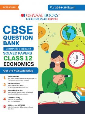 Oswaal CBSE Question Bank Class 12 Economics, Chapterwise and Topicwise Solved Papers For Board Exams 2025