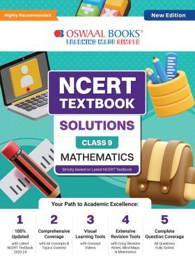 Oswaal NCERT Textbook Solution Class 9 Mathematics | For Latest Exam