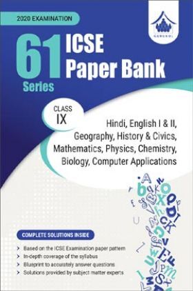 Oswal ICSE Paper Bank For Class - IX (61 Series) (March 2020 Exams)