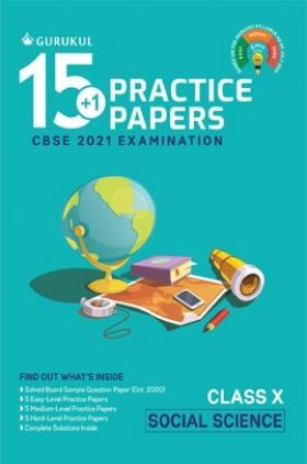 Oswal CBSE 15+1 Practice Papers For Class 10 Social Science For 2021 Examination