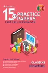 Oswal CBSE 15+1 Practice Papers For Class 12 Economics For 2021 Examination