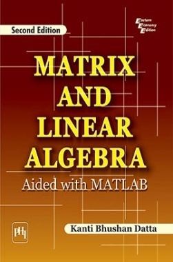 Linear algebra for engineers and scientists using matlab pdf