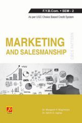 Marketing and Salesmanship (Part - II) Marketing and Salesmanship (Part - II)