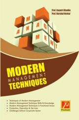 Modern Management Techniques Modern Management Techniques